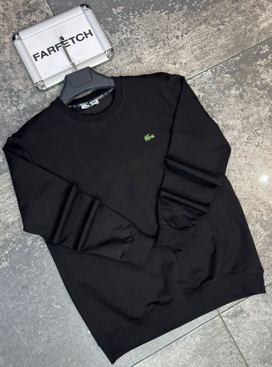 Lacoste Μαύρη Long Μπλούζα