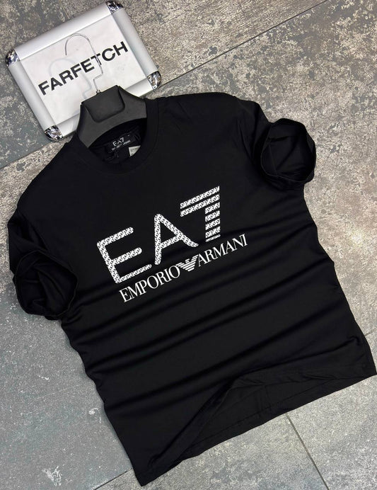 T-Shirt Μπλούζα Armani Μαύρη