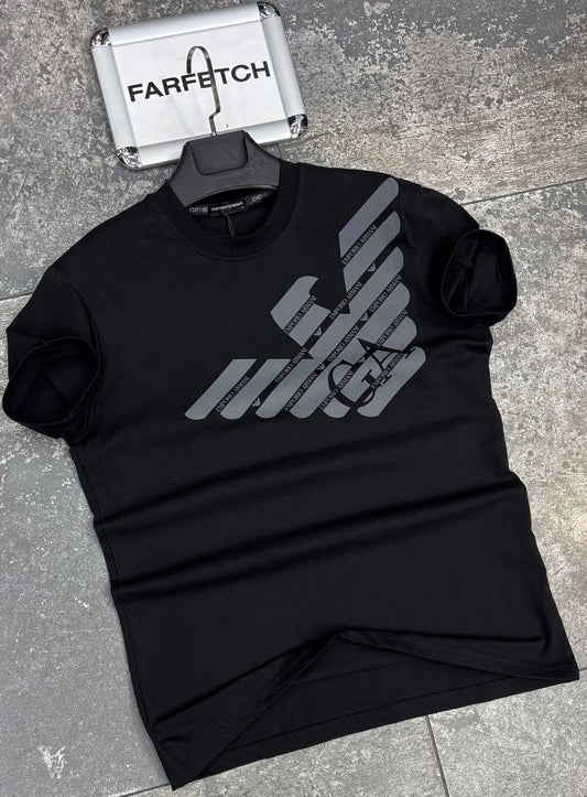 T-Shirt Μπλούζα G.Armani Μαύρη