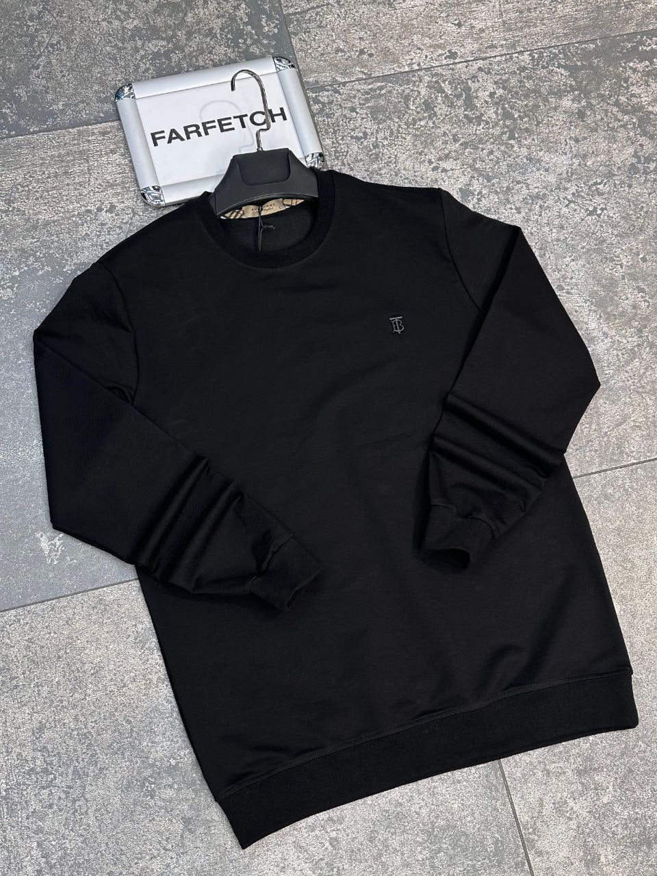 Burberry Μαύρη Long Μπλούζα