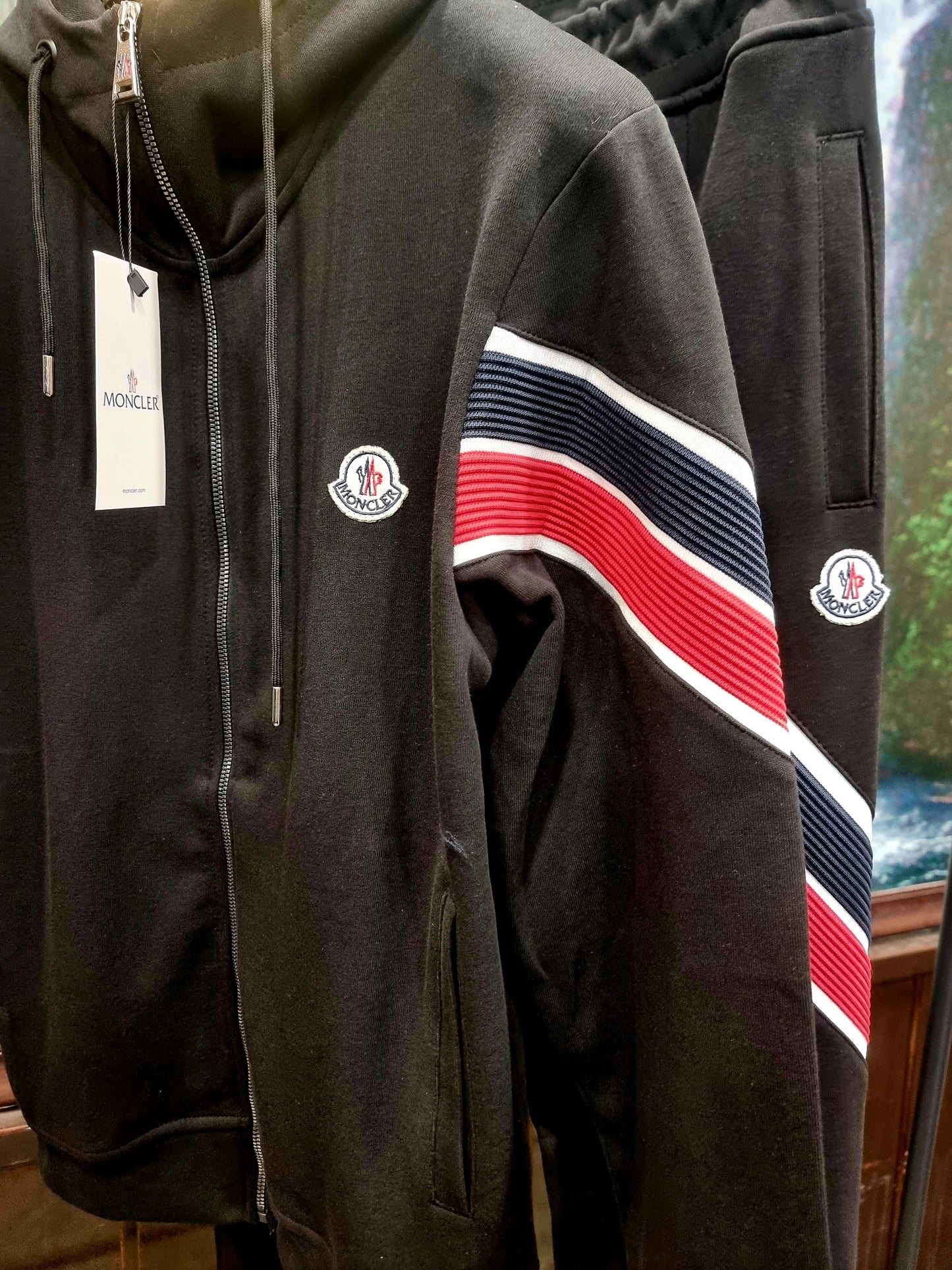 Tracksuit Moncler Black Lines