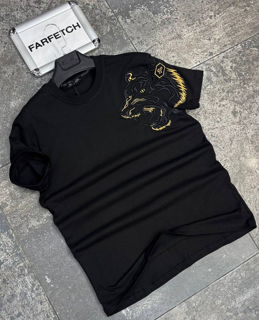 T-Shirt Μπλούζα Philip Plein Μαύρη
