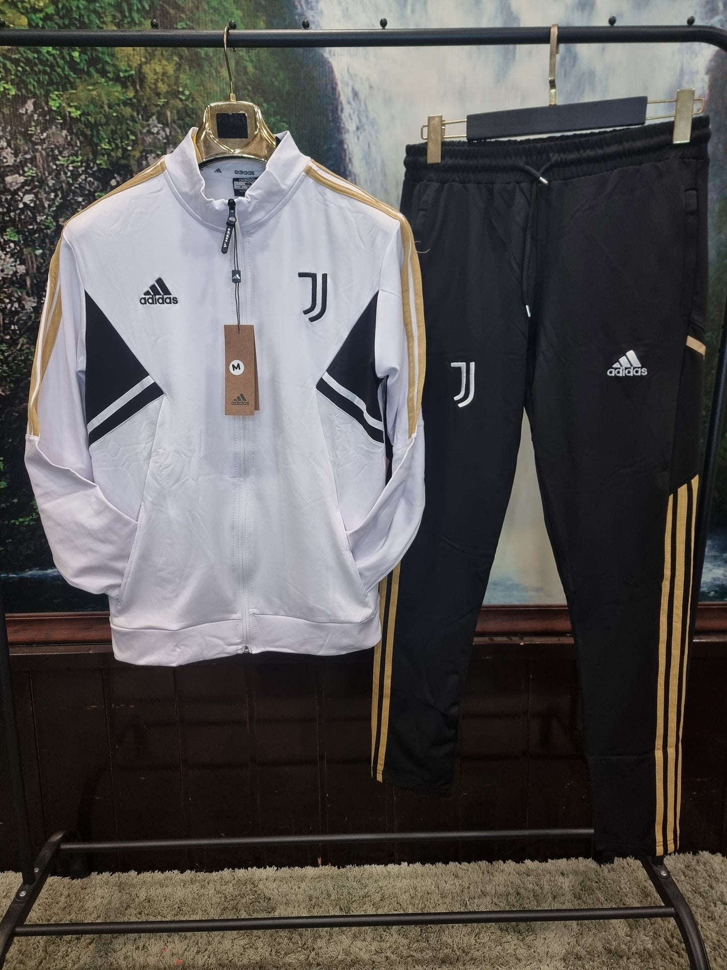 Juventus Adidas Tracksuit White