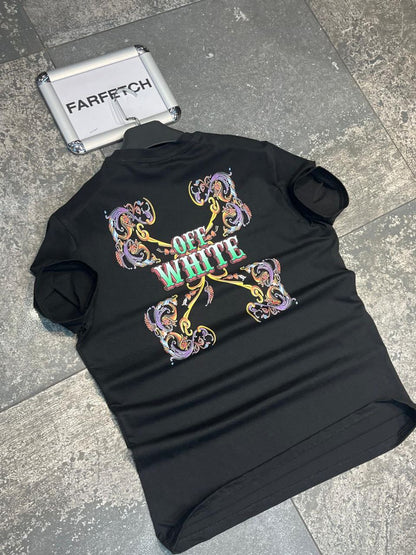 T-Shirt Μπλούζα Off White Μαύρη