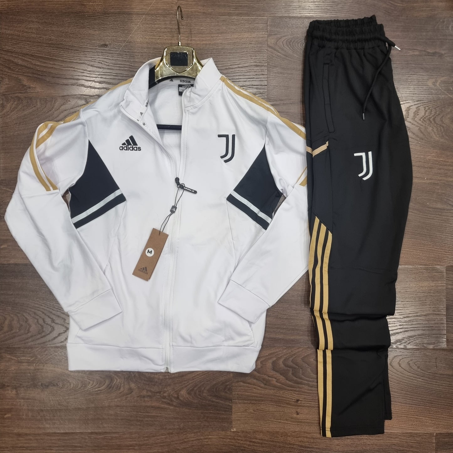 Juventus Adidas Tracksuit White