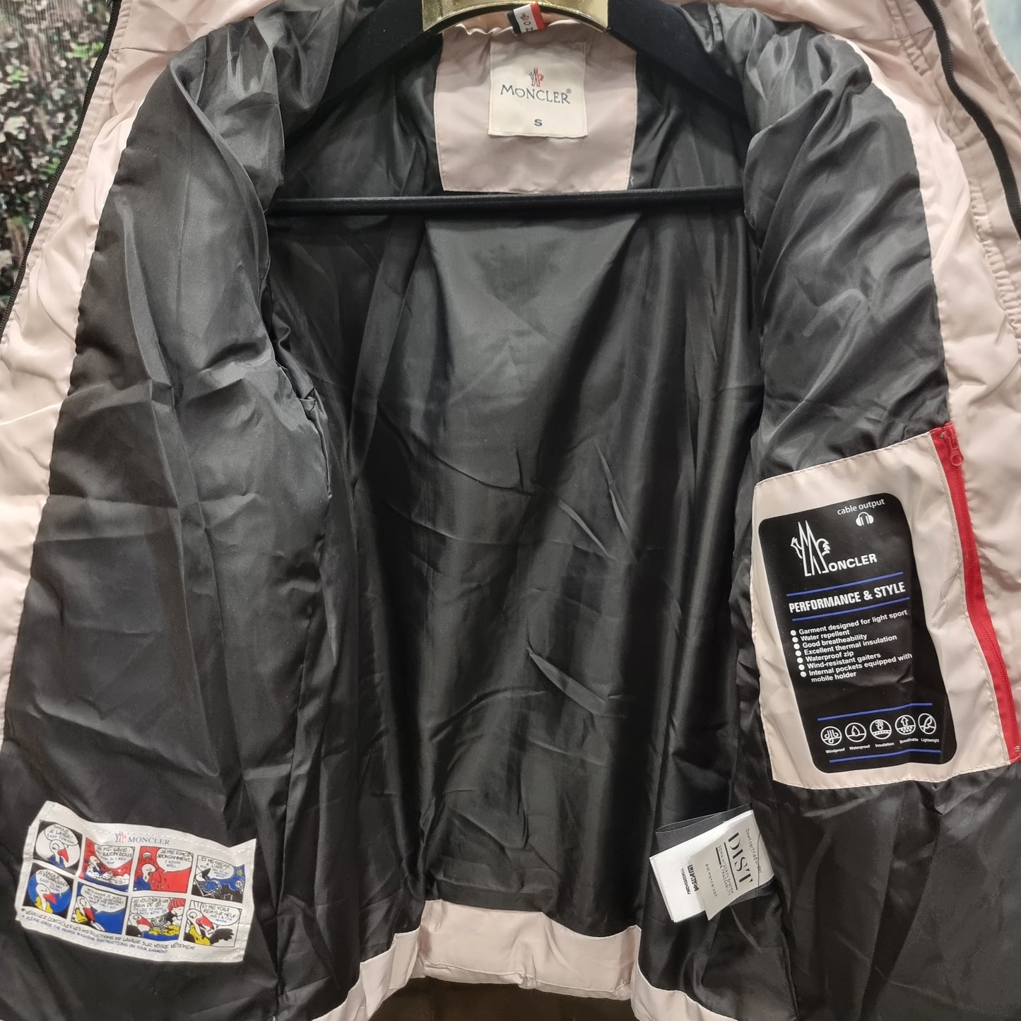 Μπουφάν Puffer Moncler Jacket Ice Double