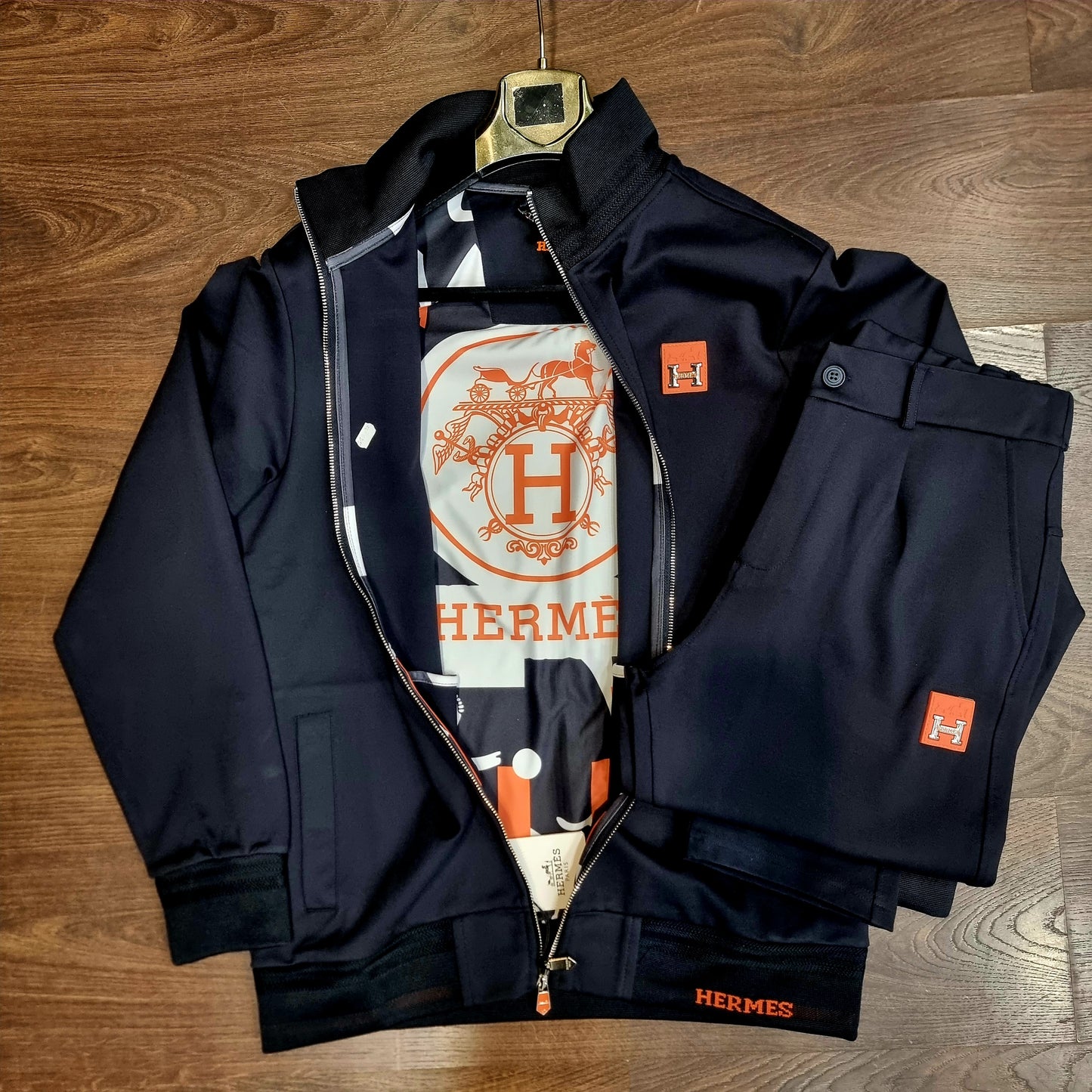 Suit Hermes Tracksuit Navy