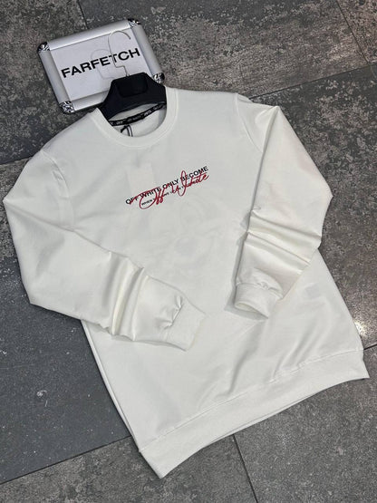 Off-White Άσπρη Long Μπλούζα