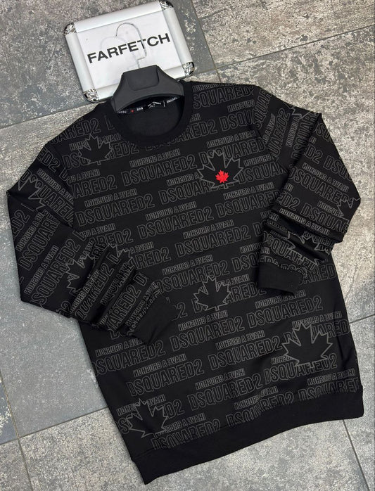 Dsquared 2 Μαύρη Long Μπλούζα