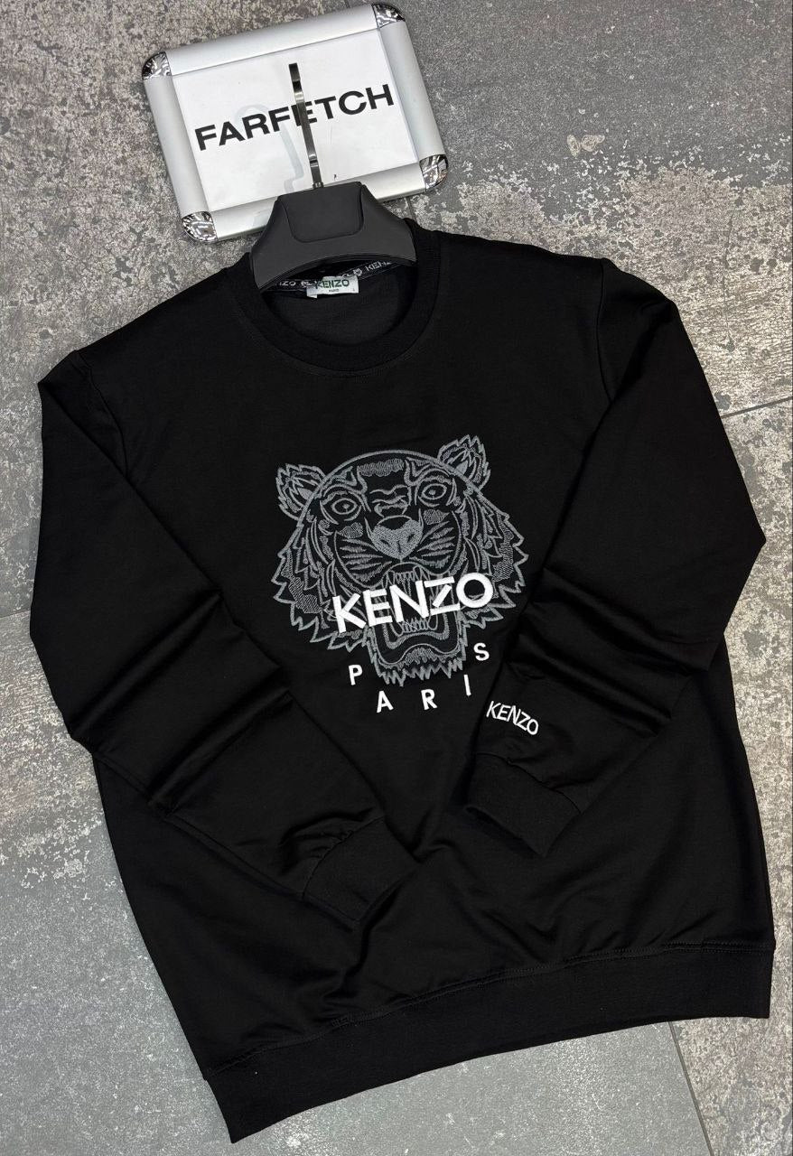 Kenzo Μαύρη Long Μπλούζα