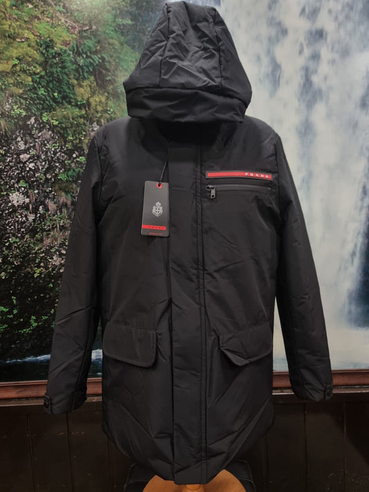 Μπουφάν Coat Prada Jacket Full Black