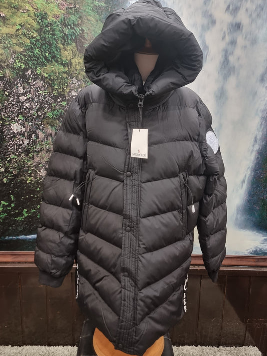 Μπουφάν Μακρύ Puffer Moncler Jacket Black