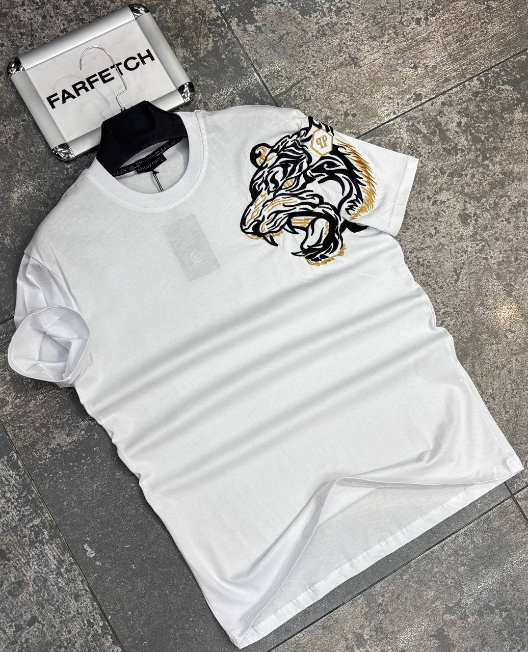 T-Shirt Μπλούζα Philip Plein Άσπρη