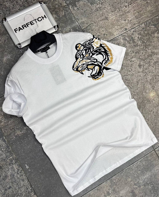 T-Shirt Μπλούζα Philip Plein Άσπρη