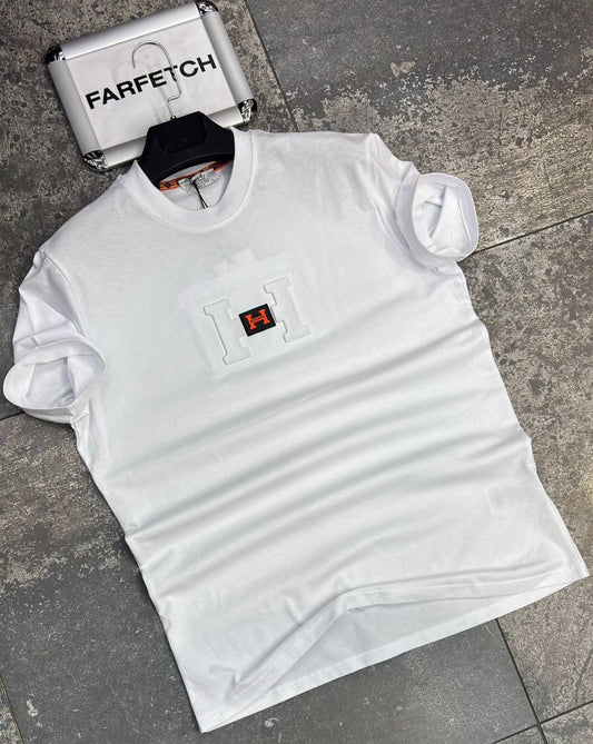 T-Shirt Μπλούζα Hermes Άσπρη