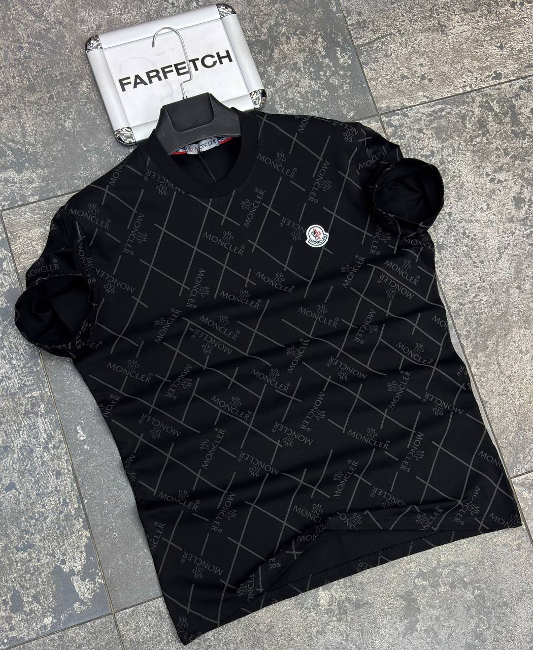 T-Shirt Μπλούζα Moncler Μαύρη