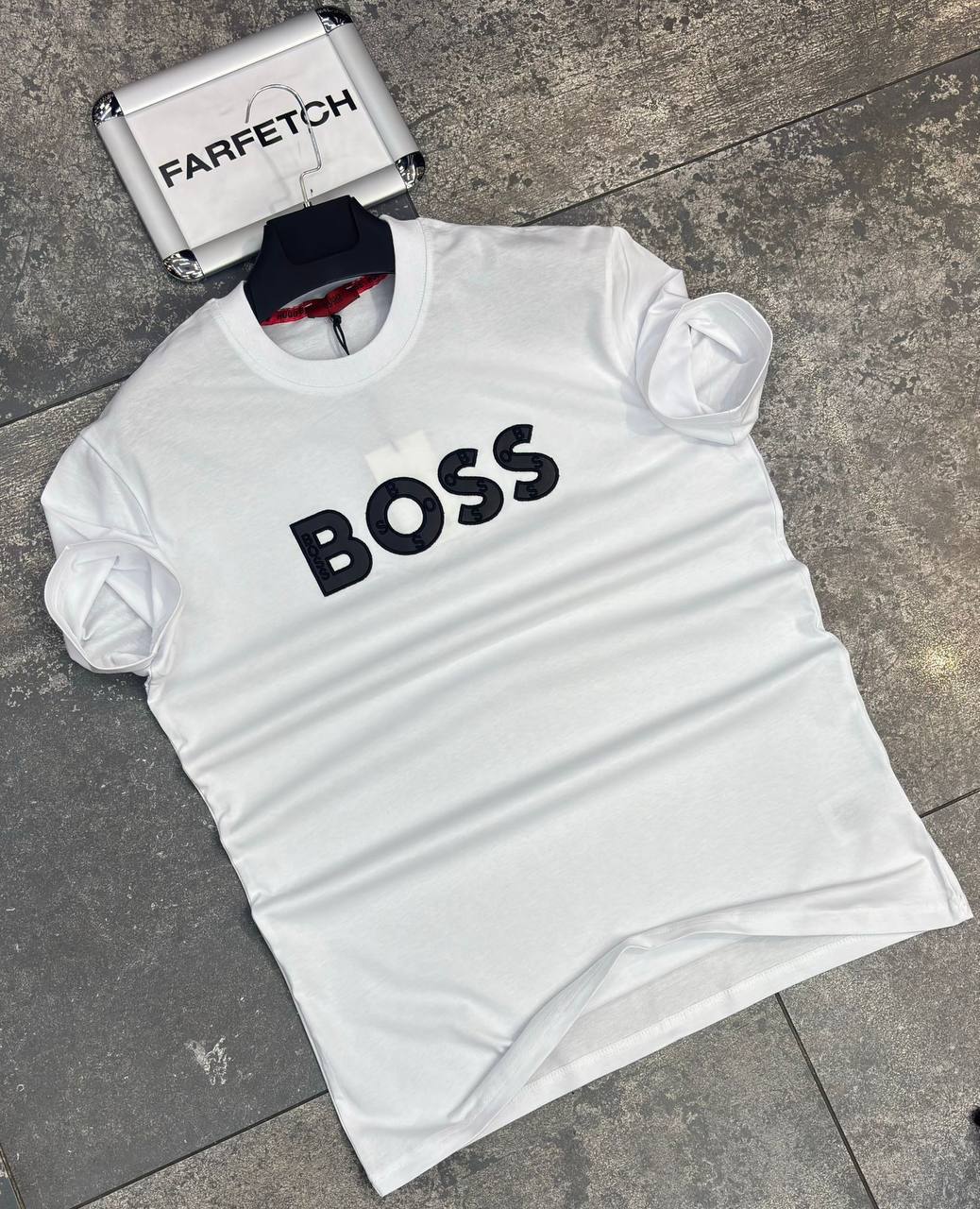 T-Shirt Μπλούζα Boss Άσπρη