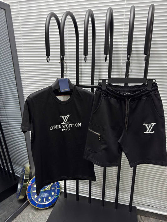 Σετ LνΝ Summer Tracksuit Μαύρο