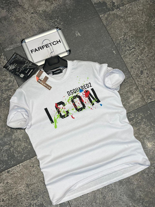 T-Shirt Μπλούζα Dsquared Άσπρη