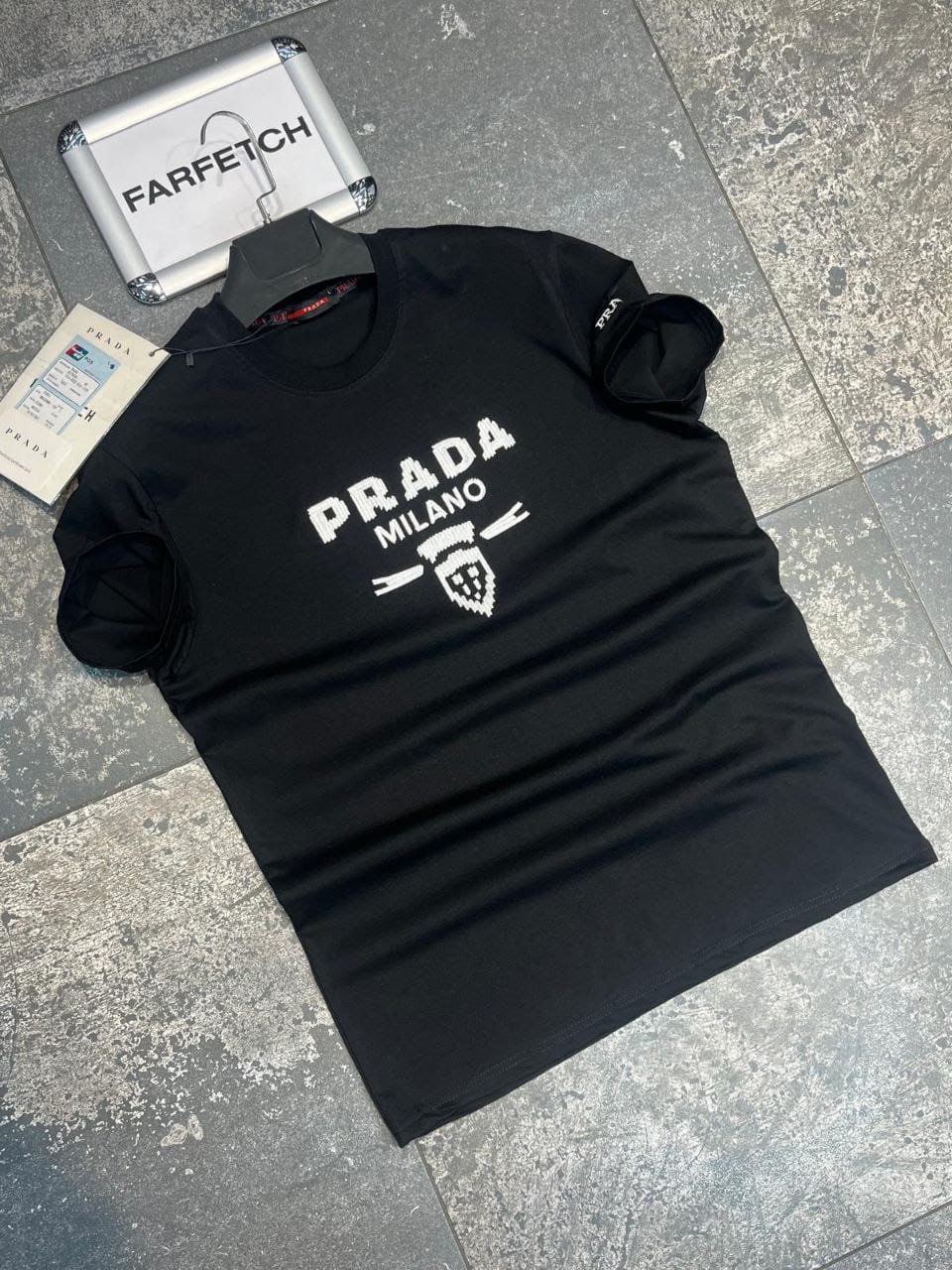 T-Shirt Μπλούζα Prada Μαύρη
