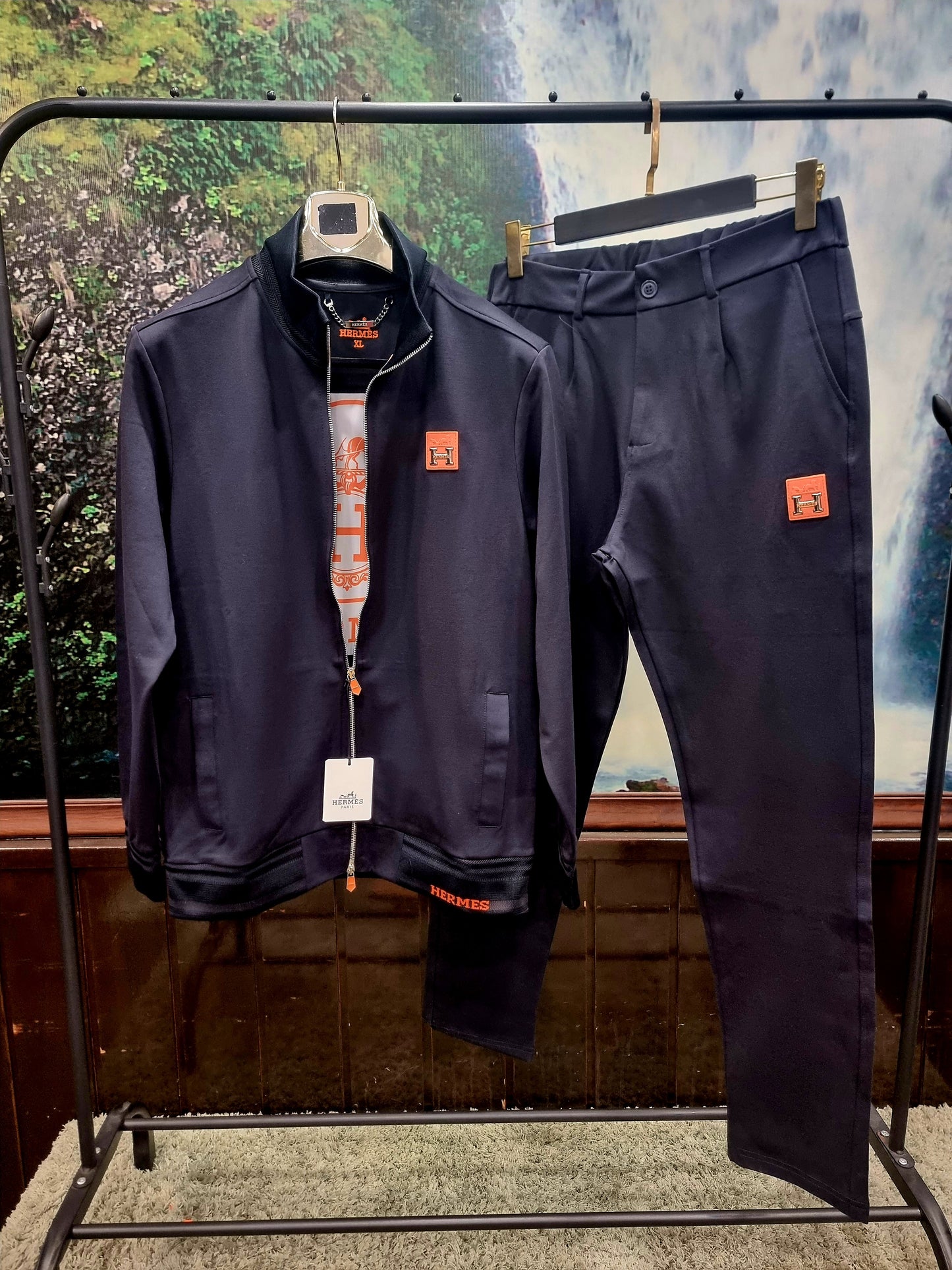 Suit Hermes Tracksuit Navy